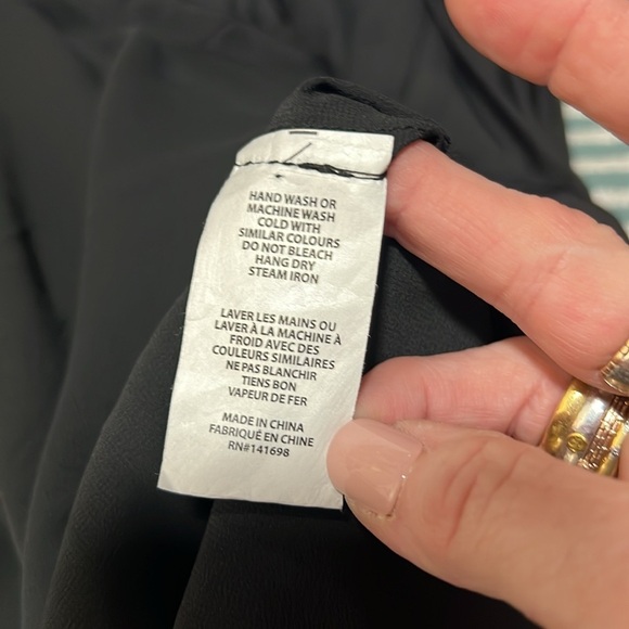 Ramy Brook NWT Black Rosey Mini Dress Size M - Picture 11 of 12